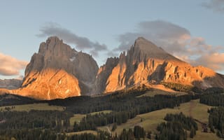 Картинка горы, скалы, тени