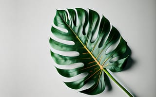 Картинка тропический лист, лист, макро