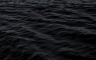 Картинка море, волны, темный
