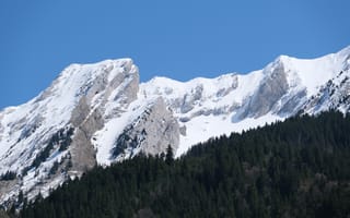 Картинка горы, рельеф, снег