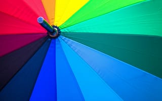 Картинка зонт, разноцветный, макро