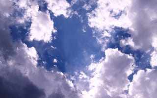 Картинка небо, облака, пасмурно