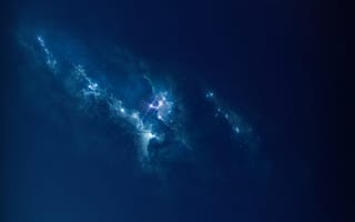 Картинка Млечный Путь, туманность, запас, виво некс, синий