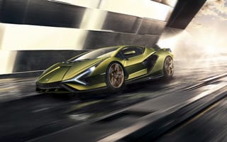 Картинка Lamborghini Sián FKP 37, суперкары, 8k, спортивные автомобили, гиперкары, 5к