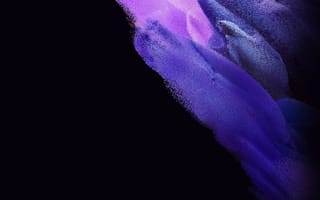 Картинка галактика самсунг с21, запас, частицы, амолед, фиолетовый, черный, розовый