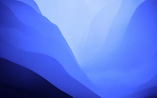 Картинка Макос Монтерей, запас, 5к, свет, слои, синий