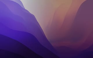 Картинка Макос Монтерей, запас, слои, 5к, свет, фиолетовый