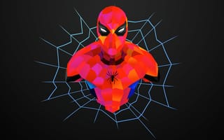 Картинка человек-паук, супергерои чуда, темный