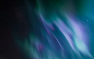 Картинка северное сияние, Северное сияние, природные явления, звезды, ночное небо, 5к