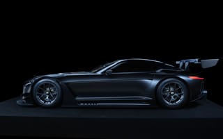 Картинка концепт toyota gr gt3, спортивные автомобили, 8k, 5к, черный, 2022
