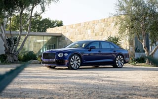 Картинка Bentley Flying Spur гибрид, Гибридные машины, 5к, роскошные автомобили, 2022