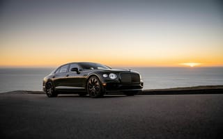 Картинка Bentley Flying Spur гибрид, Гибридные машины, 8k, 5к, роскошные автомобили, 2022