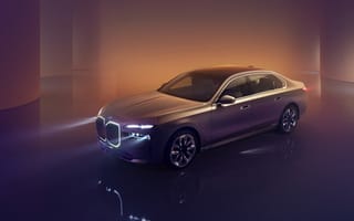 Картинка bmw i7 xdrive60l, бмв 7 серии, электромобили, 2022, роскошный седан
