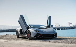 Картинка Lamborghini Aventador LP 780-4 Ultimae, 2022, 8k, 5к