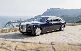 Картинка Rolls-Royce Phantom EWB, 2022, 8k, 5к