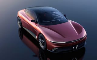 Картинка запуск выпуска delorean alpha5, электрические спортивные автомобили, 2022, опытный образец