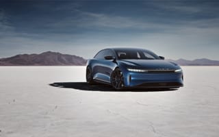 Картинка ясный воздушный сапфир, электромобили, 2023, роскошный седан