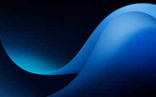 Картинка Microsoft поверхность дуэт 2, синий, градиент, темная тема
