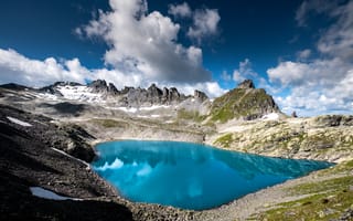 Картинка поход на пять озер, Альпы, цвет морской волны, 5к, открытый, живописный, тропа, Швейцария