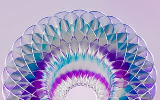 Картинка симметрия, абстрактный, лаванда, фиолетовый
