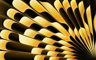 Картинка макос сонома, макбук эйр 2023, запас, 5к, абстрактный, желтый