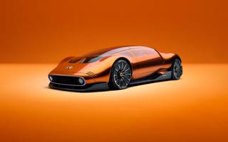 Картинка Мерседес-Бенц Vision One-Eleven, концепт-кары, апельсин