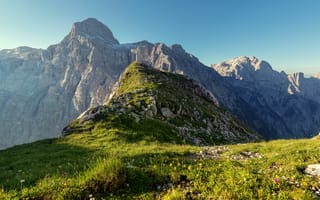 Картинка Триглавский национальный парк, пейзаж, Словения, Альпы горы
