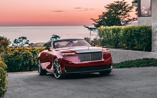 Картинка Rolls-Royce La Rose Noire дроптейл, самые дорогие автомобили в мире, 5 тыс., 2024 год, 8к