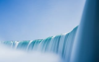 Картинка Ниагарский водопад, эстетический, Северная Америка, водопад, дневной свет, США, 5 тыс.