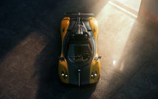 Картинка Пагани Зонда Чинкве, родстер, компьютерная графика, спортивные автомобили