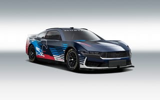 Картинка Форд Мустанг, гоночный автомобиль Наскар, 2024 год, 5 тыс.
