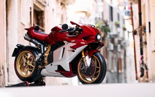 Картинка mv agusta superveloce 1000 серия oro, 2024, 5к, спортивные мотоциклы