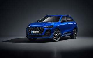 Картинка Audi, Ауди, машины, машина, тачки, авто, автомобиль, транспорт, кроссовер, синий