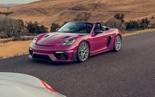 Картинка porsche 718 spyder rs, пакет Вайссах, 2024, 5к