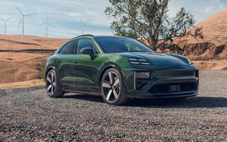 Картинка порше макан турбо, 2025, 5к