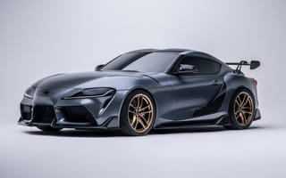 Картинка toyota gr supra, углеродное волокно, 5к