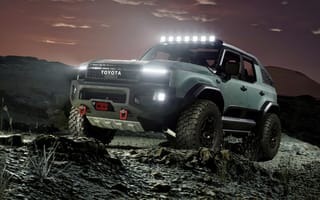 Картинка Toyota Land Cruiser ROX, Внедорожный SUV, 5K