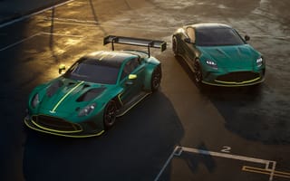 Картинка Aston Martin Vantage GT3, Aston Martin Vantage, 8K, 5K, Спортивные автомобили