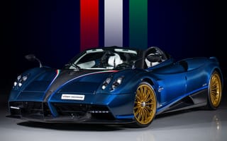Картинка pagani huayra roadster, темная эстетика, темный, суперкар