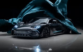 Картинка Mercedes-AMG One, темная тема, подключаемый гибрид, 5к, темный