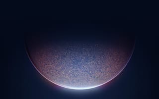 Картинка окна 11, темный абстрактный, светиться в темноте, темный