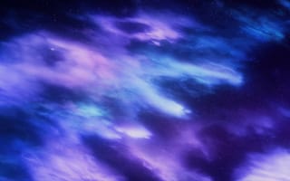 Картинка глубокий космос, облака, небесный, 5к, светящиеся звезды, галактика, астрономия, звездное небо, космическое пространство, космос