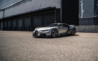 Картинка Bugatti Chiron Super Sport, На улице, 5K, Гиперкаары