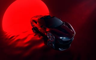 Картинка Ferrari J50, Красный эстетик, Красный, Ограниченный выпуск