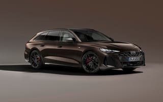 Картинка Audi A6 Avant, 2025, 8K, 5K, Серый