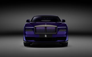 Картинка Rolls-Royce Black Badge Spectre, эстетический, 5к, 2025, 8к, темный