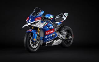 Картинка 2025, 5K, Ducati Panigale V4 Tricolore, Темный, Спортивные мотоциклы