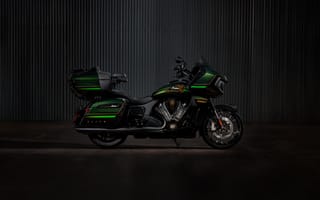 Картинка Индийский Погон, 2025, 8K, Темный, Круизер, 5K, Темно-зеленый