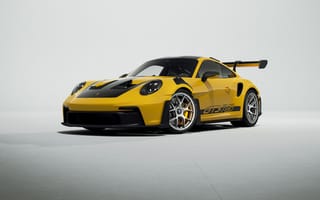 Картинка Porsche 911 GT3 RS, 5K, Желтые машины