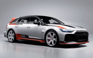 Картинка audi rs 6 avant gt, 2025, 8к, 5к